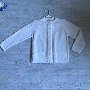 Vintage 70’s women’s white sweater 70’s